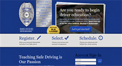 Desktop Screenshot of blueknightdrivingschool.com